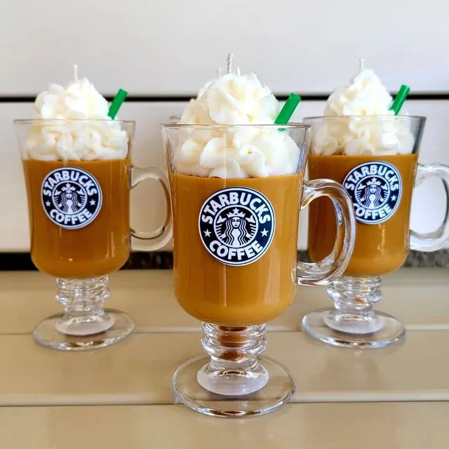Coffee Themed Candles