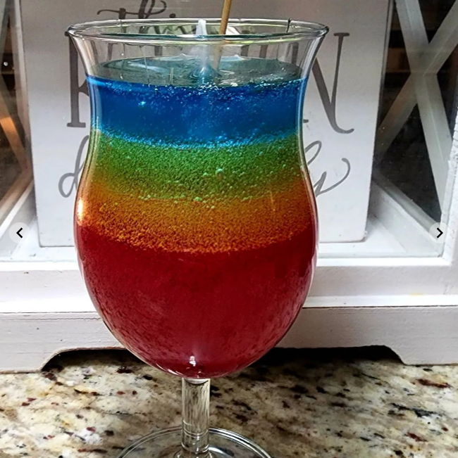 Ombre Theme Cocktail Candle - 16oz