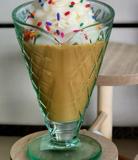 Ice Cream Cone Delight Soy Wax Candle