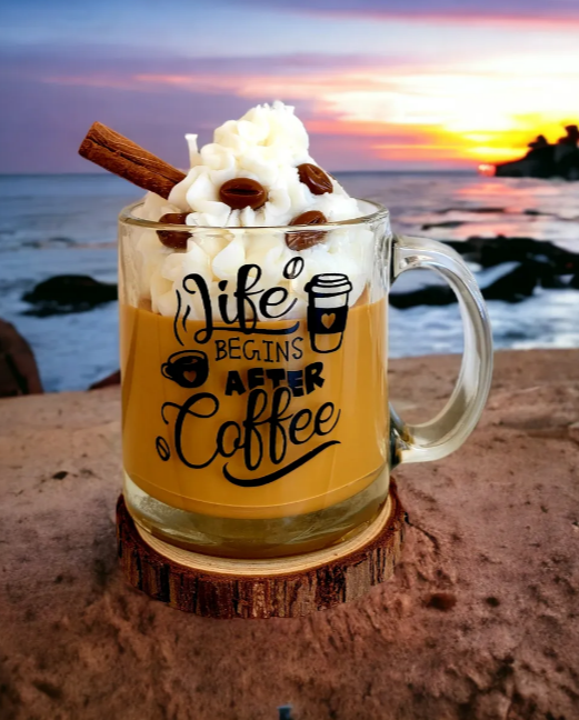 Café Themed Scented Soy Wax Candles: Bring the Café Home 16oz