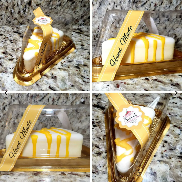 cake themed candle