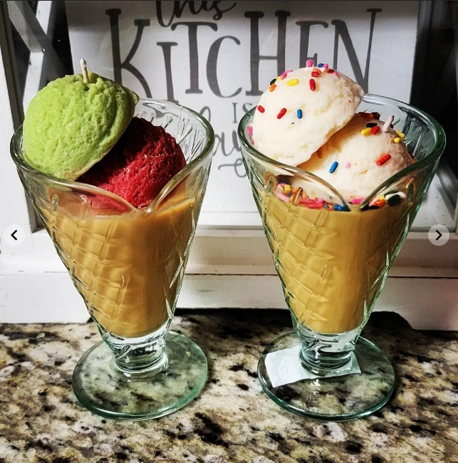 Ice Cream Themed Candles