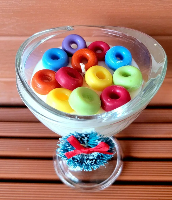 Froot Loops Scented Soy Wax Candles - 8oz